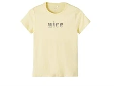 Name It double cream paillet top